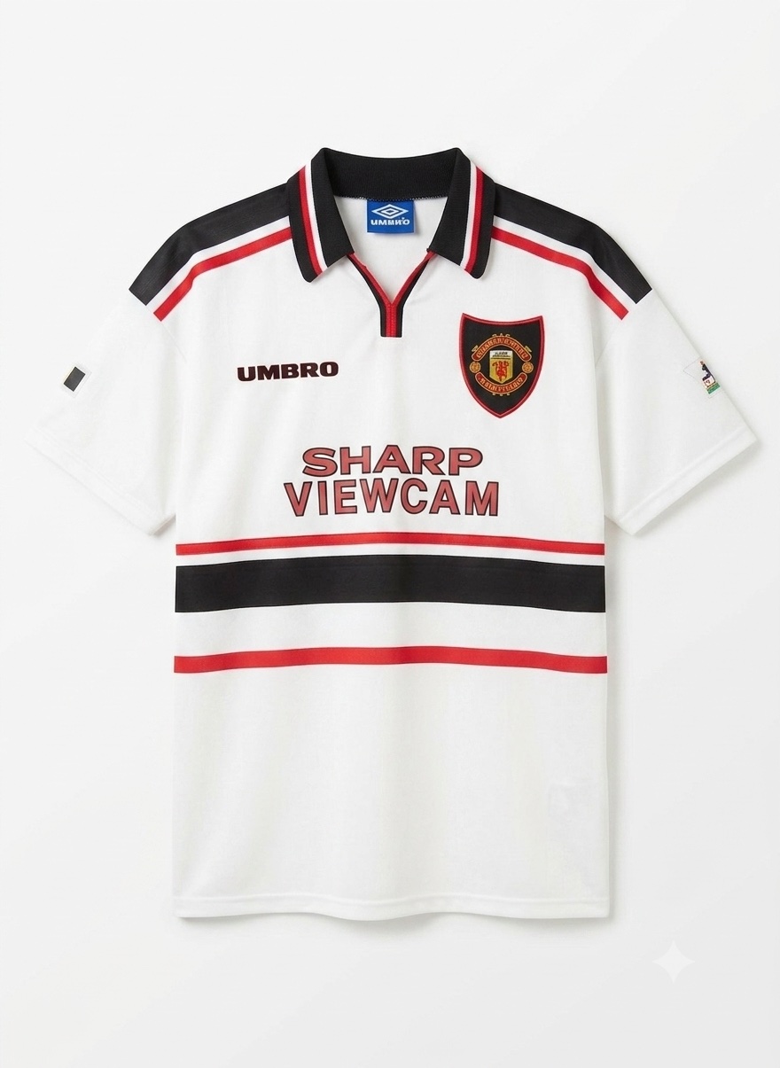 Manchester United 1997/98 Away Retro Jersey