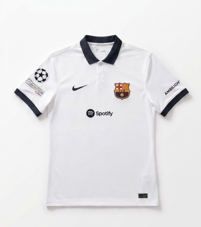 FC Barcelona 2023/24 Away Jersey (Champions League Edition)