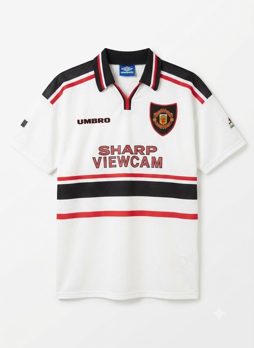 Manchester United 1997/98 Away Retro Jersey